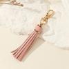 Moda Coreana Pu Cuero Borla Colgante de Bolso Equipaje Joyería Borla Accesorios Colgante Llavero