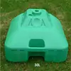 Base para Guarda-Sol de 20L/30L Plástico Injeção de Água Preenchimento com Areia Base Balde Base em Forma de Pagode Multicolorido Opcional