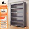 Gabinete multifuncional a prueba de polvo para el hogar, gabinete de almacenamiento multicapa integrado para montaje en pared, gabinete de almacenamiento para horno de microondas, estante de cocina