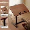 Mesita de noche, mesa plegable ajustable, escritorio de computadora móvil, mesa de estudio en casa para dormitorio, escritorio de oficina simple, banco de trabajo