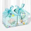 Caixa de Papel para Embalagem de Presente de Lua Cheia de Bebê Transfronteiriça Caixa Portátil de Presente de Aniversário Acompanhamento Caixa de Papel para Presente de Feriado