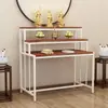 Altar doméstico Dios de la Riqueza Guanyin mesa altar gabinete Buda mesa de incienso simple nueva mesa de tributo china mesa de incienso mesa de ofrendas