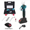 Nueva motosierra a batería de litio recargable, adecuada para jardinería y uso en exteriores, operación con una sola mano, pértiga extensible y juego de sierra para podar ramas altas
