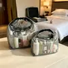 Bolsa de Almacenamiento Impermeable para Ropa de Fitness, Natación y Baño, Bolsa con Cordón de Gran Capacidad para Hombres y Mujeres, Bolsa de Almacenamiento de Artículos de Aseo para Viajes al Aire Libre