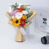 Proposta Dia dos Namorados presente criativo simulação sabonete flor caixa de presente com flor de sabonete eterna 8 buquê misto