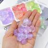 Rosas de Hielo Fantasía Acrílico con Perlas Hecho a Mano Cadena para Teléfono Móvil Llavero Accesorios de Material
