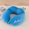 Almofada em U para Pescoço Almofada para Cochilo no Escritório Avião Carro Viagem Portátil Proteção Cervical para o Pescoço Almofada em U com Logo Impresso