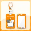 Funda Protectora para Tarjeta de Estudiante del Campus, Tarjeta de Autobús y Metro, Tarjeta Escolar de Capibara, Tarjeta de Comedor, Funda para Tarjeta de Recogida de Preescolar, Antiperdida