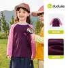 Celebre o Dia Nacional 10% de desconto Dudu Family Moda Infantil Camiseta de Manga Longa para Crianças Outono Blusa para Meninas Roupas de Outono Algodão Puro