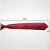 Corbata casual de hilo de poliéster teñido para hombre, corbata de boda para novio, corbata de puntos al por mayor, corbata de 7.5 cm para hombre