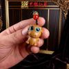 Sándalo Verde Doce Constelaciones Cadena para Teléfono Móvil Sándalo Zodiaco Colgante Pequeño Llavero de Bolso Colgante Pieza Pequeña DIY