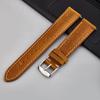 Pulseira de Relógio de Couro Crazy Horse no Atacado em Estoque, Couro Genuíno de Camada Superior, Pulseira de Relógio com Acessórios, Adequada para Xiaomi 914-24mm