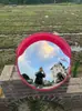 Espejo Fotográfico de Celebridad de Internet, Espejo Reflectante Cóncavo-Convexo, Decoración para Actividades al Aire Libre, Espejo de Gran Ángulo, Toma de Fotos en Atracciones Turísticas, Espejo Rosa Divertido