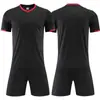 Conjunto de Uniforme de Futebol Infantil/Adulto, Uniforme de Treino para Jogo de Futebol, Camisa de Manga Curta no Atacado, Compra em Grupo com Números Impressos