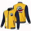 Chaqueta Americana 2022 Nueva Comercio Exterior Traje de Béisbol Deportes para Hombre Delgada Moda Cremallera Coche Estándar Chaqueta de Motocicleta