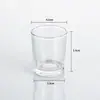 Atacado do Fabricante Vidro Transparente Espessado para Vela de Aromaterapia DIY Caseiro Vidro Cilíndrico Espessado para Vela de Aromaterapia