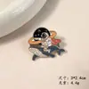 Grande Venda Liquidação Broche Desenho Animado Sanrio Baleia Estrela do Mar Vida Marinha Fofo Bicho de Pelúcia Pin Decoração