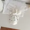 Meias Invisíveis Finas de Corte Baixo Estilo Coreano Florais Pequenos Simples Meias Cano Baixo Algodão Puro Antiderrapante Calcanhar Antiderrapante Meias Curtas
