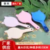 Pente de Gato com Airbag Galvanizado UV Personalizado de Fábrica para Cabelos Lisos e Cacheados Pente de Massagem com Airbag para Meninas Espelho de Mão