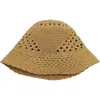 Sombrero Más Vendido de Amazon para Mujer, Sombrero de Pescador de Paja Tejido Transpirable para Exteriores de Verano, Sombrero de Sombrilla para Circunferencia de Cabeza Grande