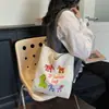 Bolsa de Tote Grande de Dibujos Animados Linda Nueva Primavera 2026 Bolso de Mano Versátil Casual Bolso de Hombro Bolso de Mujer