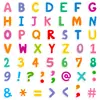 6 Folhas/Pacote de Combinação de Números, Letras e Símbolos Adesivos Coloridos Graffiti Venda Quente Transfronteiriça Adesivos Decorativos DIY para Copo de Água Computador