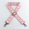 Bolsa sencilla estilo coreano con bordado de flores, bolsa para reducir la carga con bandolera, ancho de 3.8 cm, correa de hombro para bolsa antideslizante