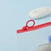 Bolsa Transparente Deslustrada con Cierre, Bolsa Impermeable de PVC para Documentos, Bolsa con Cierre para Billetes, Bolsa de Almacenamiento de Datos, Especial para Exámenes de Estudiantes