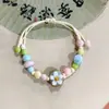 Pulsera trenzada artística étnica estilo chino nuevo de Jingdezhen para mujer, estilo antiguo, tendencia nacional, sensación de alta gama, ajustable, hecha a mano, finamente elaborada