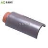 Fabricantes de telha de cobertura grande da China Oriental 250*125 produzem materiais de alvenaria multi-especificação cinza cinza médio preto fosco