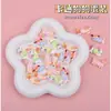 Miniatura Desenho Animado Raposa de Nove Caudas Mini Brinquedo de Comida Artificial Material de Resina DIY Acessórios Capa de Celular Adesivo de Geladeira Brinquedo de Comida