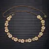 Cadena de Cintura Estilo Nuevo para Mujer Cinturón Decorativo Delgado Simple Versátil para Combinar Vestidos Estilo Étnico Retro Cadena de Hierro Cinturilla de Moda