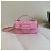 Bolso Pequeño Cuadrado Súper Moderno de Lunares de Nicho Lindo para Mujer, Bolso Cruzado, Bolso de Mano Pequeño de Alta Gama, Bolso de Tofu Moderno y Versátil