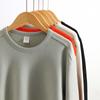 Sudadera Nueva de Algodón Puro Primavera y Otoño Manga Larga Sudadera de Marca de Moda Ins Estilo Coreano Color Sólido Sudadera Deportiva Venta al por Mayor Versátil