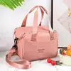 Bolsa Térmica Grande para Marmita Transfronteiriça para Trabalhadores de Escritório e Estudantes, Bolsa Térmica, Bolsa de Mão, Bolsa de Gelo para Levar Refeições, Bolsa Portátil para Piquenique