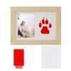 Porta-Retrato Pet Amazon Transfronteiriço Pata Pegada 710 polegadas Impressão de Mão Suporte de Exibição Impressão de Mão e Pé com Suporte para Impressão Porta-Retrato Comemorativo