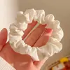 Goma para el pelo de estilo coreano para el verano, dulce estampado de animales, accesorio elástico simple fruncido para coletas, para niñas