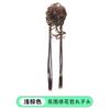 Marubeni Cabeça Peruca Trança Cabelo Infantil Círculo Alto Rabo de Pônei Dupla Torção Trança Longa Acessórios para o Cabelo Cheongsam Novo Rabo de Cavalo Chinês Peruca Bolsa