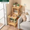 Mesa Lateral Redonda Pequena Minimalista, Mesinha de Café Pequena Famosa na Internet Tendência, Mesa de Canto para Sofá em Sala de Estar, Mesa de Cabeceira Criativa Nórdica