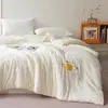 Colcha de Fibra de Soja de Gama Alta Colcha de Primavera y Otoño Colcha Engrosada de Invierno Colcha para Padres e Hijos Núcleo de Colcha Colcha Individual para Dormitorio Colcha Refrescante de Verano Colcha de Verano
