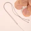 Cordón con colgante de hebilla de paz, cordón de collar dorado, cordón de colgante de alta calidad, cordón de colgante de jade, cordón de cuello ajustable DIY para hombres y mujeres