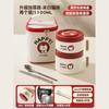 Fiambrera Térmica Ultra-Larga al Vacío para Trabajadores de Oficina Artefacto de Comida de 24 Horas Nueva Fiambrera Multicapa 2025 Bol para Sopa