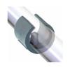 Yi Shenghua ESSENTRA fábrica directa mayoreo universal plástico silla SR 1503 abrazadera para tubo métrico soporte