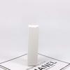 Tubo de brillo labial al por mayor cartón blanco 23*23 * 103mm perfume lápiz labial caja de embalaje negra impresión de logotipo personalización