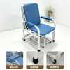 Esta silla reclinable se puede usar como cama, plegar para guardarla y sirve como una silla cómoda para que el personal de recepción descanse o tome una siesta en el mostrador, o como una silla reclinable para siestas en la oficina.