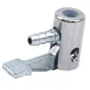 Válvula de neumático de coche Chuck inflable tipo Chuck de cobre Conector de conversión de bomba de aire 6 8 mm