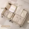 Bolsa de Almacenamiento para Viaje Multifuncional para Ropa y Equipaje Set de Siete Piezas Bolsa de Almacenamiento Compresible