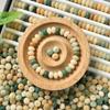 Pulseira Bodhi Borboleta de Jade Púrpura Contas Soltas Contas de Ábaco Pulseira DIY Contas de Buda Joias Wenwan Peças Acessórios Venda por Atacado