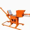 Máquina de tijolos de barro, máquina manual de tijolos de encaixe, máquina hidráulica de tijolos, máquina manual de blocos de tijolo de encaixe de barro