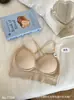Nuevo Chaleco Sexy con Escote en V y Volantes, Espalda Hermosa, con Sujetador Acolchado, Lencería con Tirantes Cruzados Dobles y Copas Fijas para Mujer